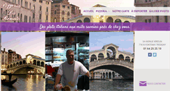 Desktop Screenshot of pizzeriarenato.net